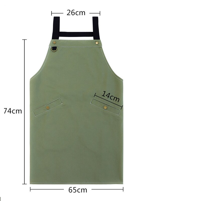 Cotton Aprons Supplier - Comfortable for Women Custom Logo Kitchen Restaurants