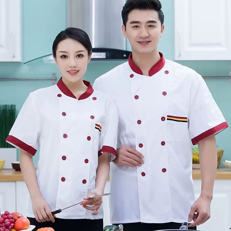 Chef Coat Manufacturer - OEM Black Chef Jacket Women Kitchen Cooking Clothes