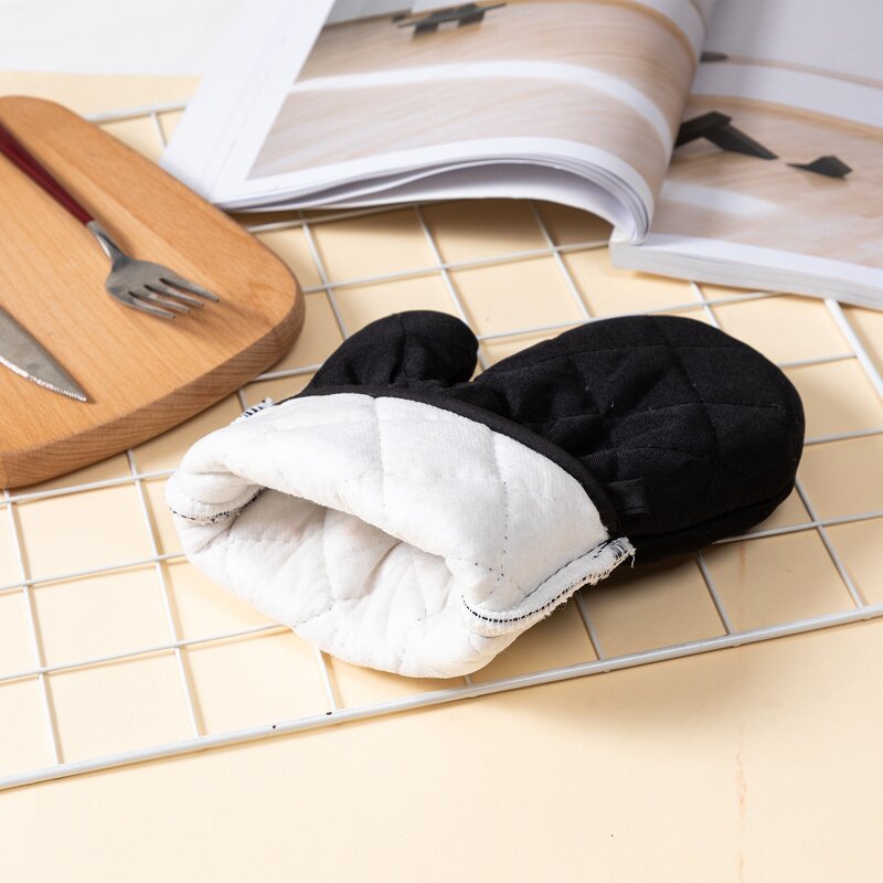 Kitchen Cotton Gloves Manufacturer - Microwave Oven BBQ Set Cooking Pot Holder Set