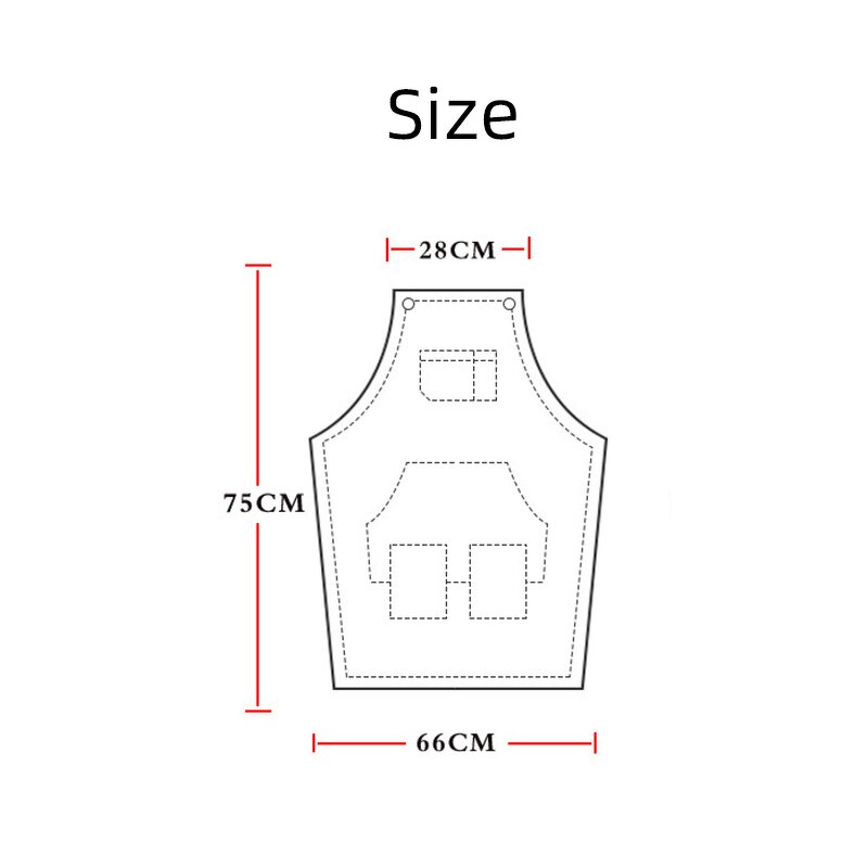 Hairstylist Denim Apron Factory - Wide Shoulder Straps Comfortable Stain Resistant