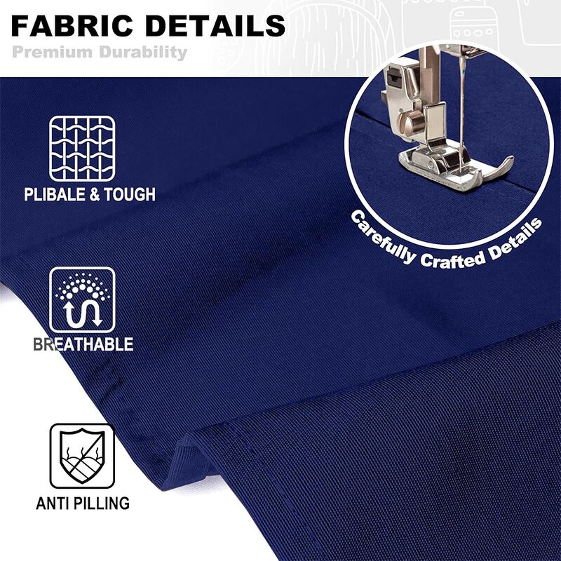 Waterproof Canvas Apron Factory - 2 Pockets Adjustable Webbed Custom Logo