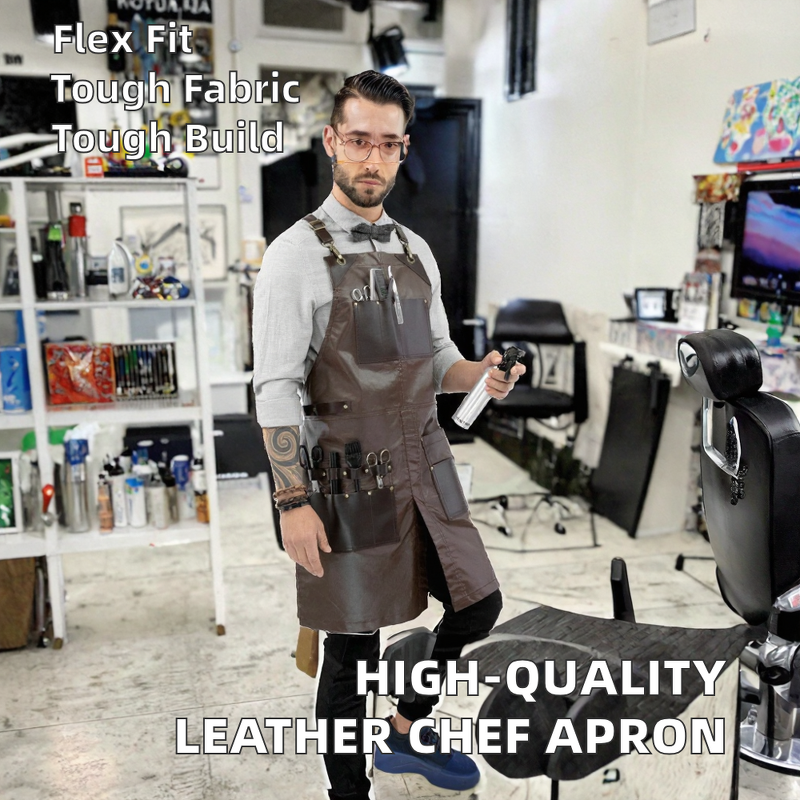 Pocket Waterproof Apron Factory - High-Quality Durable Custom Logo for Hair