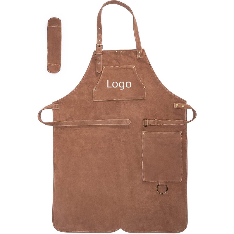 Multipurpose PU Leather Apron Manufacturer - Waterproof Anti-Stain BBQ Baking