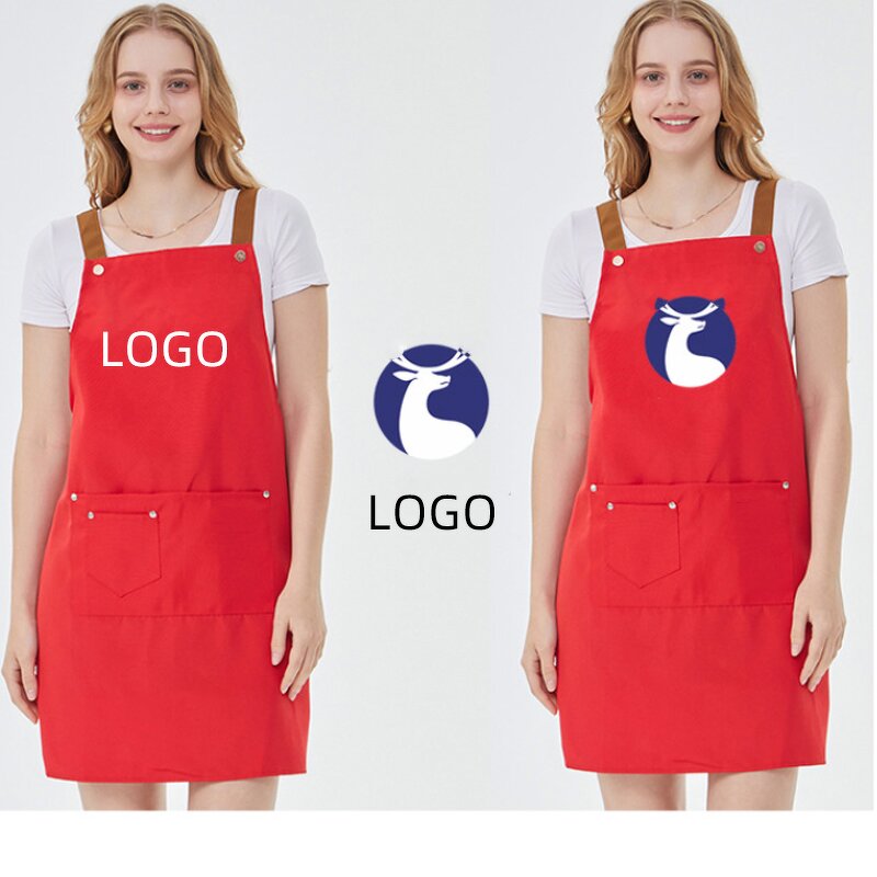 Waterproof Apron Manufacturer - Personalized Logo Adjustable H Shaped Strap