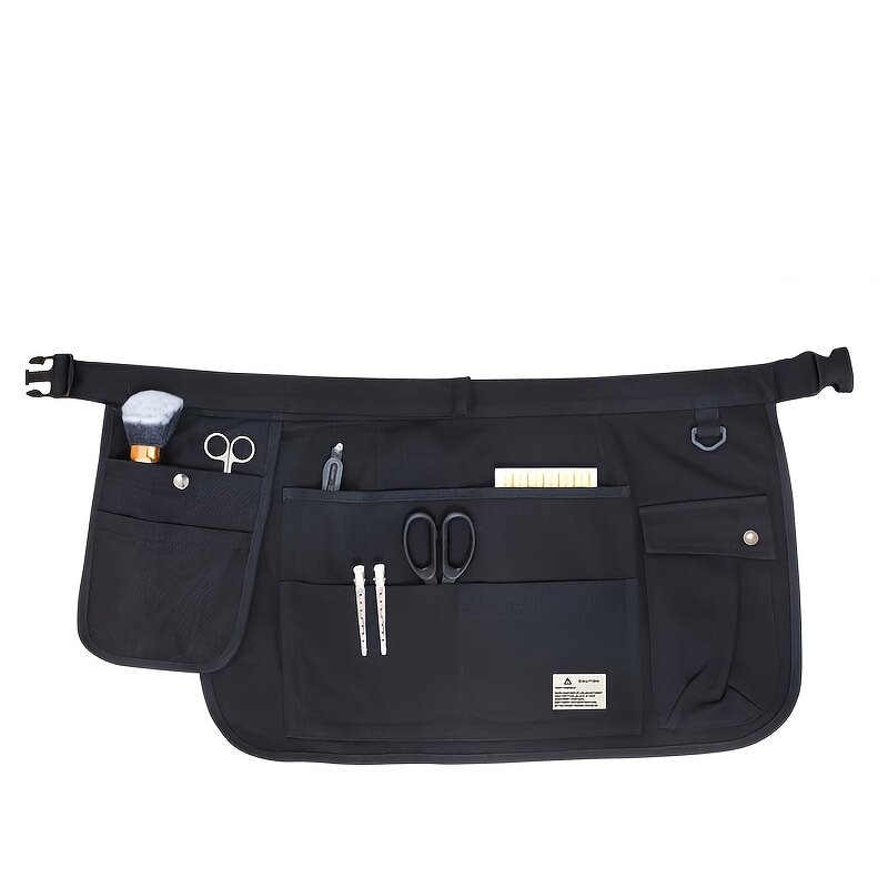 Garden Tool Belt Supplier - 9 Pockets Short Waist Apron Waiter Canvas Half