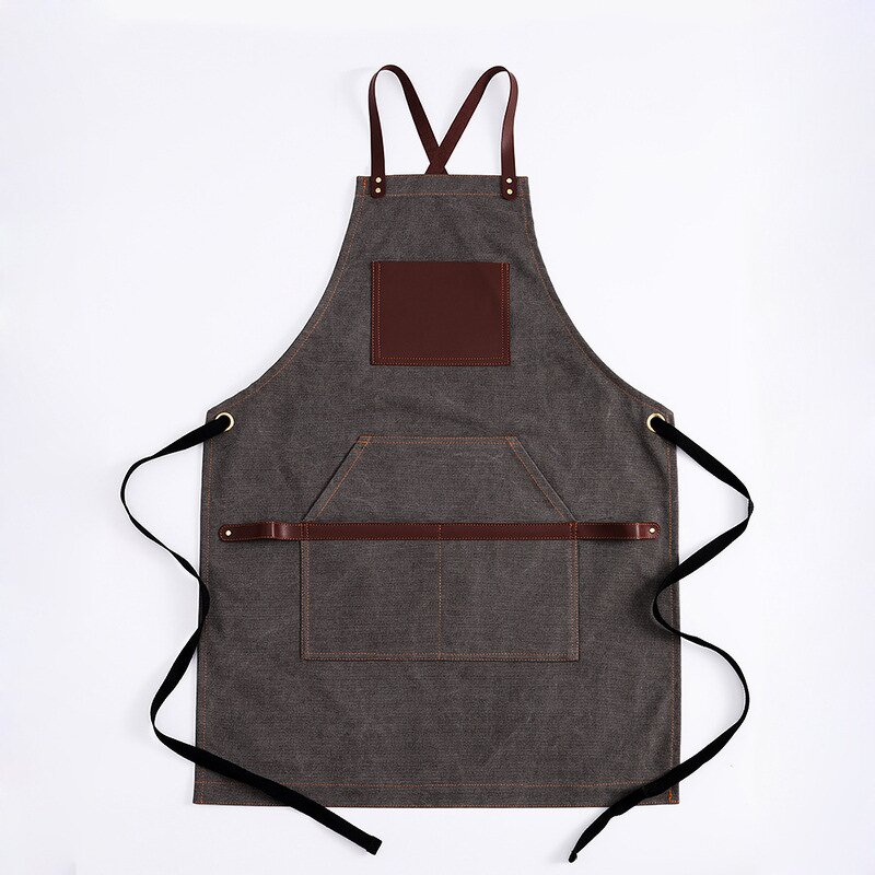Canvas Apron Manufacturer - Customized Logo Thick Anti Stain Wear Resistant