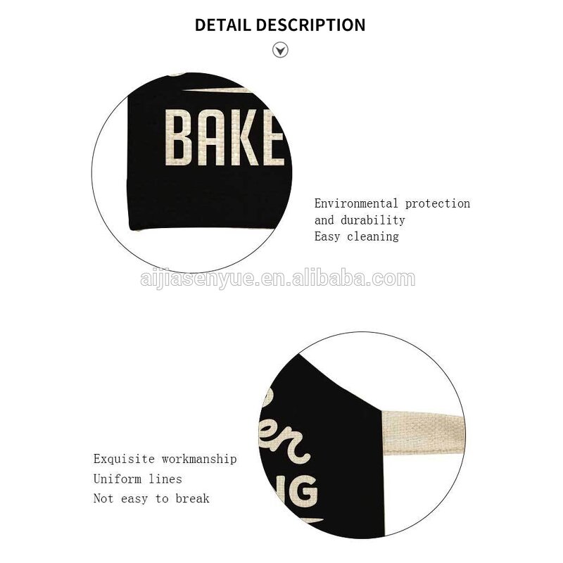 Kids Bib Apron Factory - Custom Red Long Adjustable Water Resistant Linen Flax