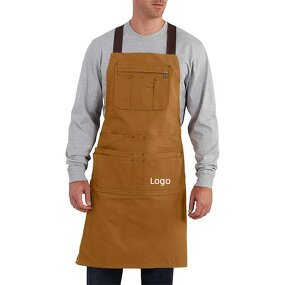 Long Cotton Apron Factory - 100% Electrician Woodworker Maintenance Work Clothes