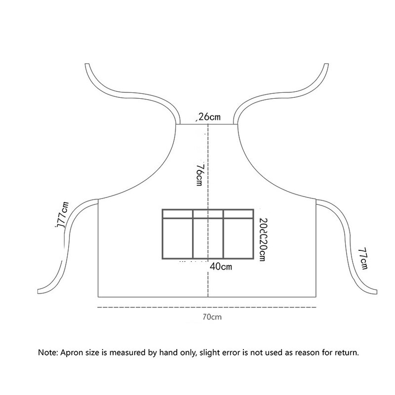 Unisex Cotton Apron Factory - H Strap Adjustable Cooking Baking Gardening