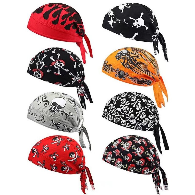 Sports Turban Bonnet Factory - Wholesale 100% Cotton Hip Hop Head Scarf Breathable