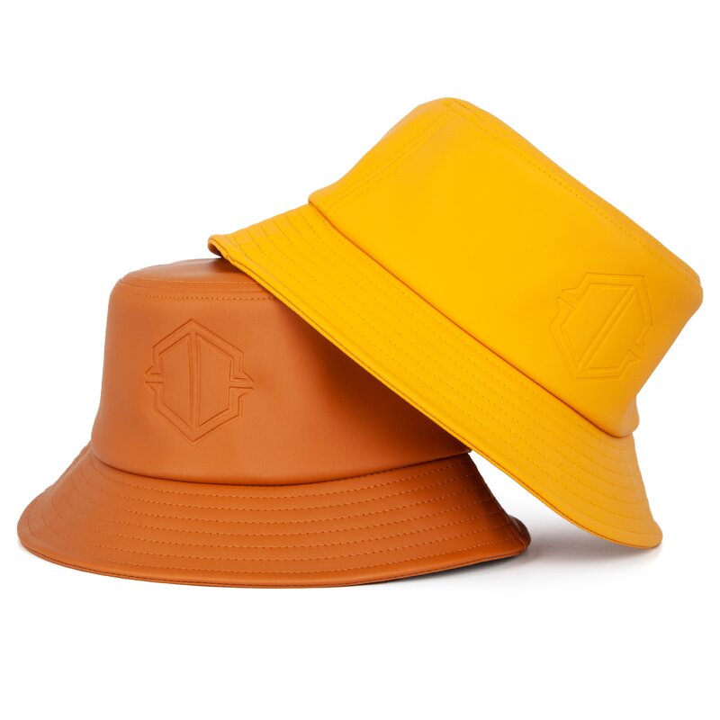 PU Fisherman Cap Factory - 2025 New Trend OEM Service Personalized Bucket Hat Bulk
