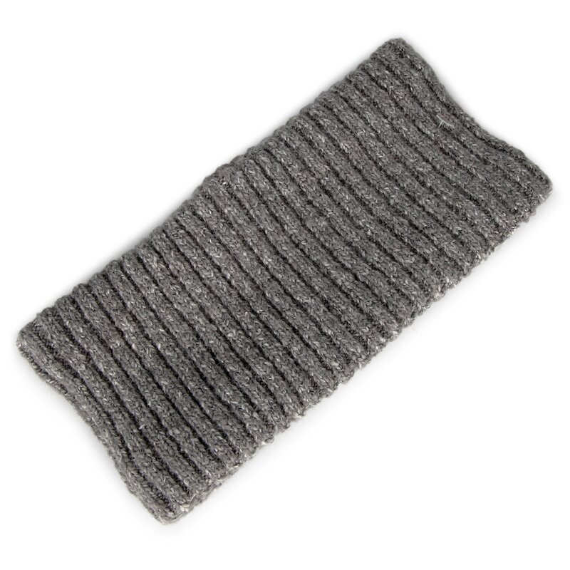 Adult Headband Supplier - Stylish Fancy Yarns Jacquard Rib Knitting With Fleece