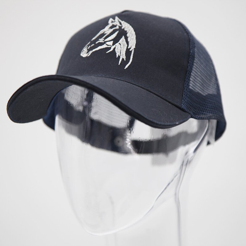 Embroidery Sport Hat Manufacturer - Factory Supplier Custom 5 Panel Horse Embroidery Mesh