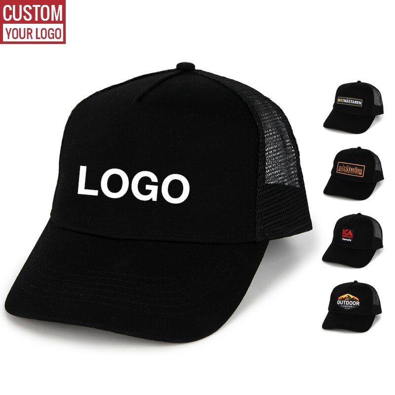 Baseball Trucker Hat Supplier - Hot Personalized Custom 5 Panel Mesh With Embroidery