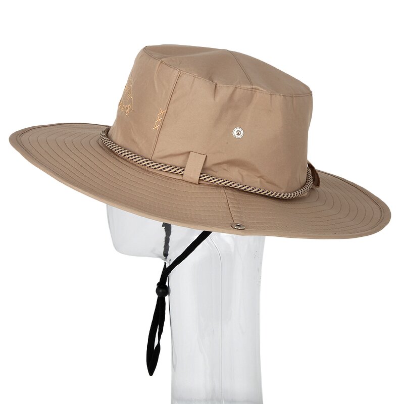 Cowboy Bucket Hat Factory - Custom Embroidered Logo Large Brim With String Wholesale