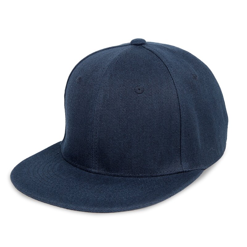 Cotton Twill Snapback Factory - Customized Logo Structured Flat Brim Sport 6 Panel