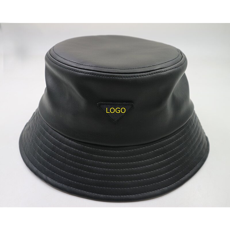 Luxury Bucket Hat Supplier - Women Fashion High Quality Custom Color Silk Satin PU