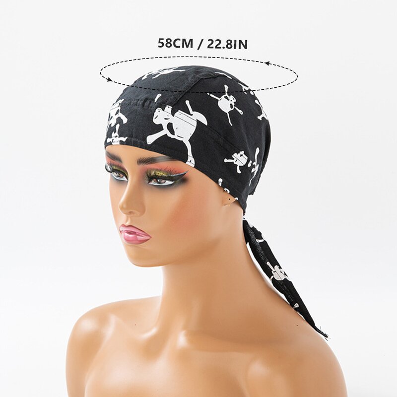 Sports Turban Bonnet Factory - Wholesale 100% Cotton Hip Hop Head Scarf Breathable