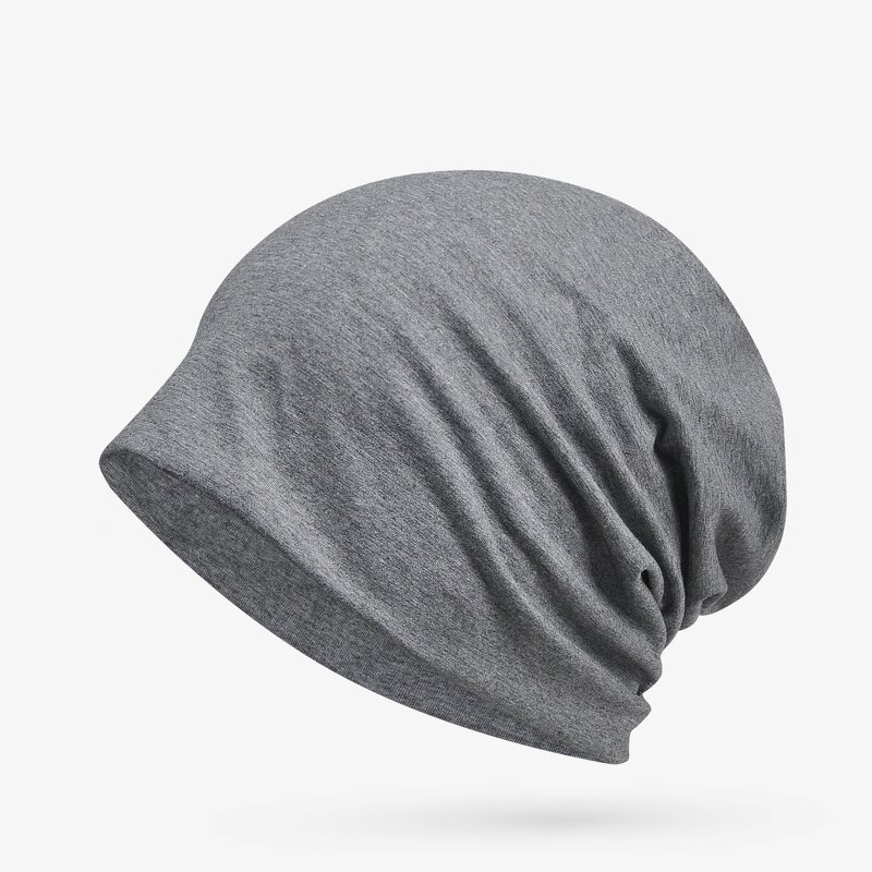 Cotton Beanie Supplier - Unisex Custom Jersey Slouchy Hats Solid Colour