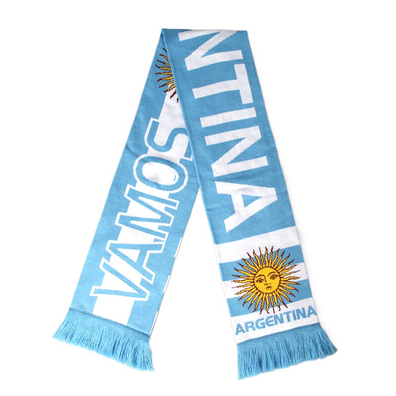Acrylic Scarf Supplier - Custom Wholesale Souvenir Jacquard Rugby Soccer Sport Team
