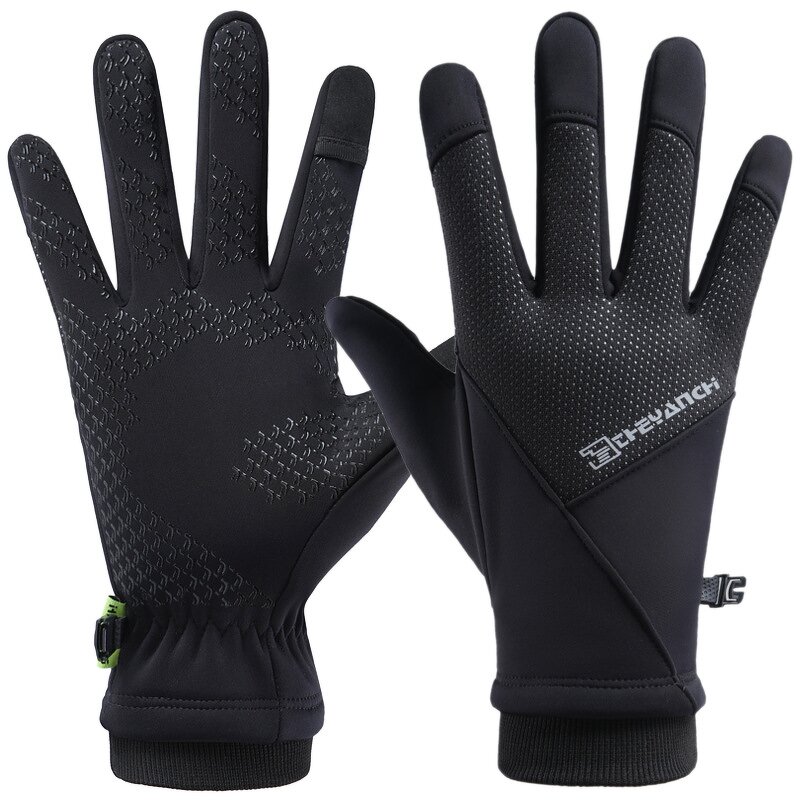 Winter Gloves Factory - Hot Sale Touch Screen Fleece Lined Anti Slip Waterproof