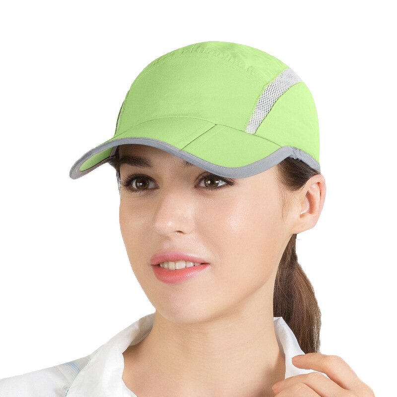 Nylon Outdoor Hat Supplier - Lightweight Folding Reflective Unstructured Quick-dry Sport