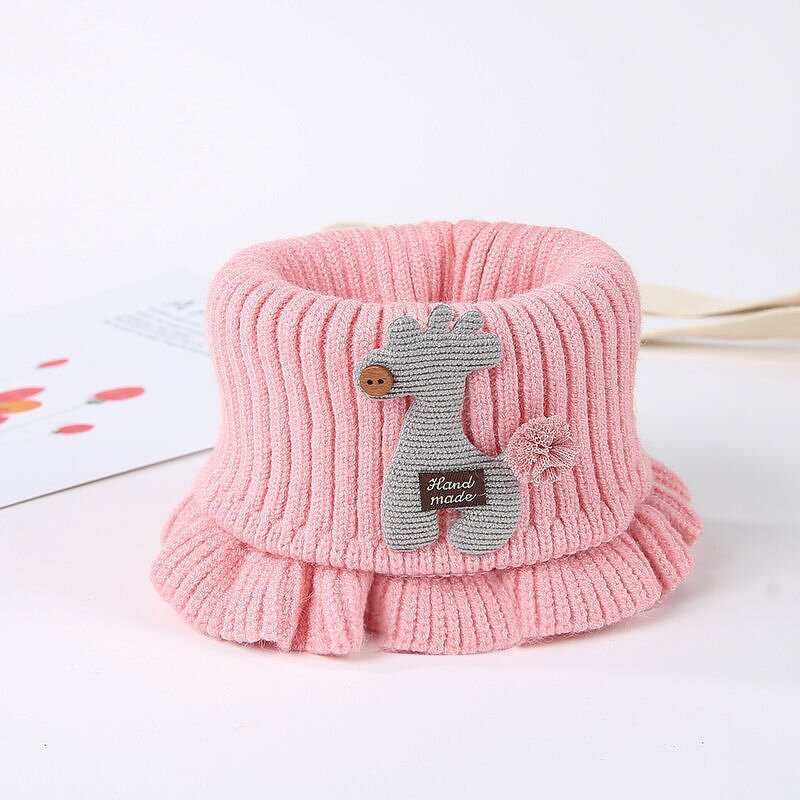 Winter Scarf for Kids Supplier - Best-Selling Jacquard Knitted Cheap Circle Neckerchief