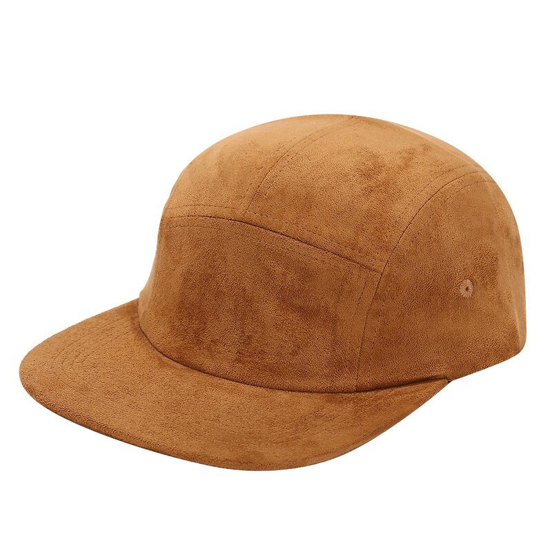 Suede Baseball Cap Supplier - Top Seller Comfy Plain Flat Brim No Decoration Hat