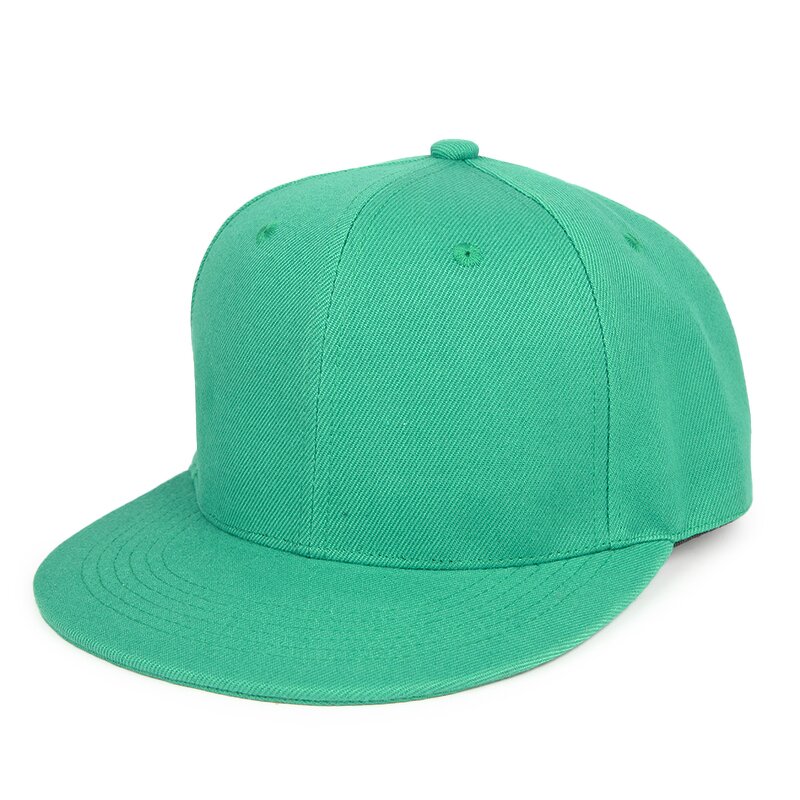 Cotton Twill Snapback Cap Supplier - Customized Logo Structured Flat Brim 6 Panel Sport