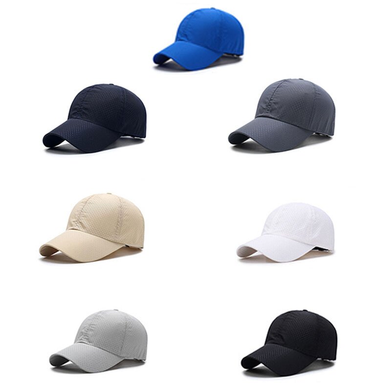 Baseball Hats Factory - Breathable Mesh Quick Dry Gorras Cerradas Sports Caps