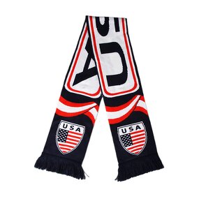 Acrylic Scarf Supplier - Custom Wholesale Souvenir Jacquard Rugby Soccer Sport Team