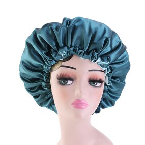 Silky Satin Sleeping Cap Manufacturer - High Quality Large Reversible Double Layered