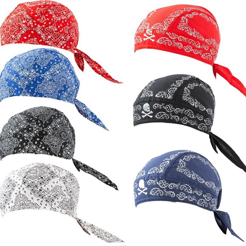 Sports Turban Bonnet Factory - Wholesale 100% Cotton Hip Hop Head Scarf Breathable