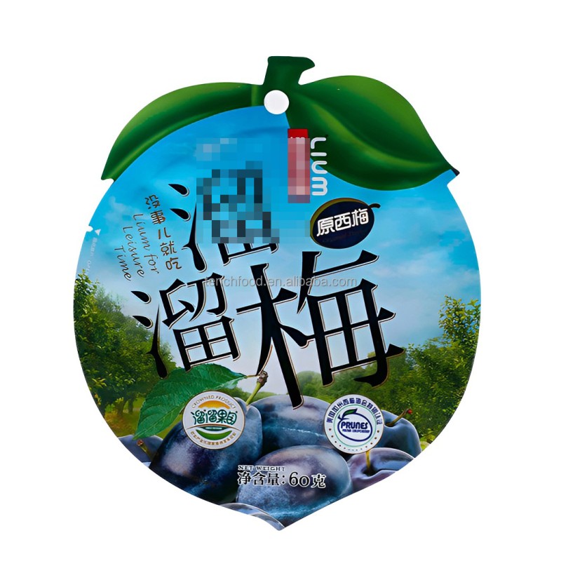 Eco-Friendly Malar Dried Cranberry Packaging Stand-Up Pouch Heat Seal Handle Attractive Design Plastic Food Bag for Baby Food