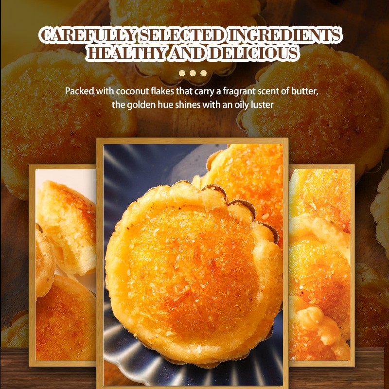 Chinese Traditional Pastry Sweet Coconut Pie Chinese Style Desserts Coconut Cake