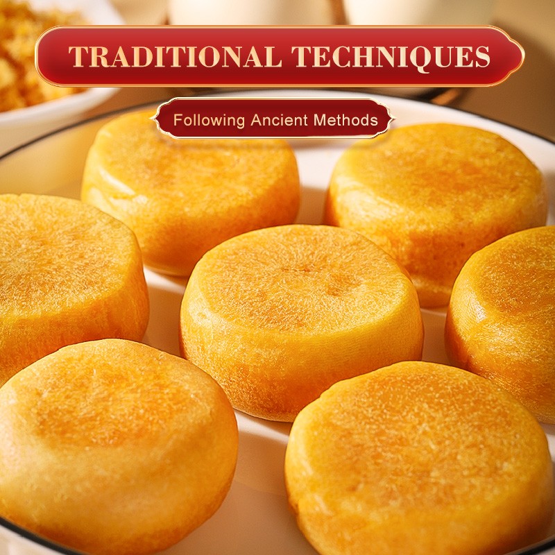 Hot Selling Chinese Traditional Dim Sum Crispy Meat Mince Pies Breakfast Meat Floss Cake Wholesale with Good Price