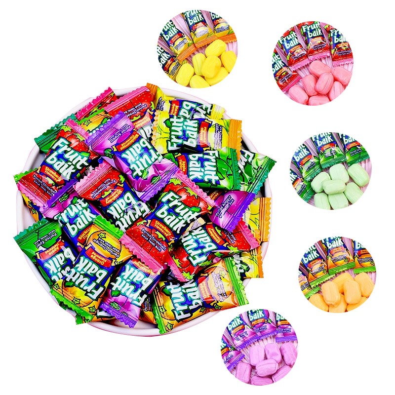 Premium Fruit Gummy Strawberry Grape Mixed Fruits Natural Flavors Soft Jelly  Candy with Real Juice