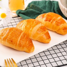 Hot Selling Custom Croissants Bread Whole Box of Casual Snacks Breakfast Hand-Torn Bread Healthy Supper Lazy Fast Food