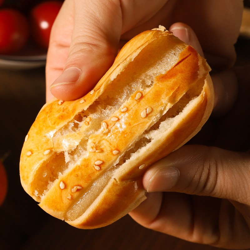 Chinese Traditional Pastry Delicious Snack Sweet Glutinous Rice Cake Lao Po Bing Pies Wife Cake