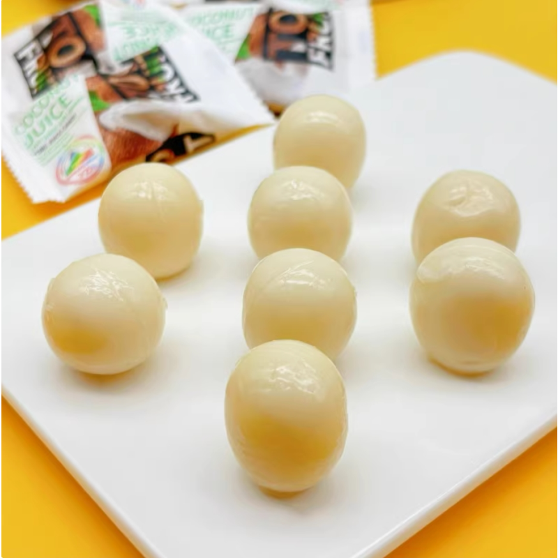 Original Coconut Zero Essence Health Candy Mango Milk Fruit Flavored Gummy Snack Bulk Bagged for Weddings Certified Halal Bar