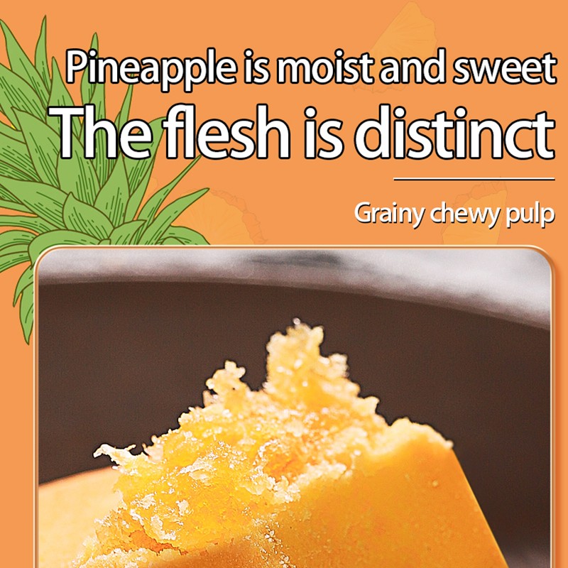 Traditional Chinese Snacks  Pineapple Shortcake Sandwich Biscuits Dessert Pastry Fruit Flavor Crisp Pie Cake