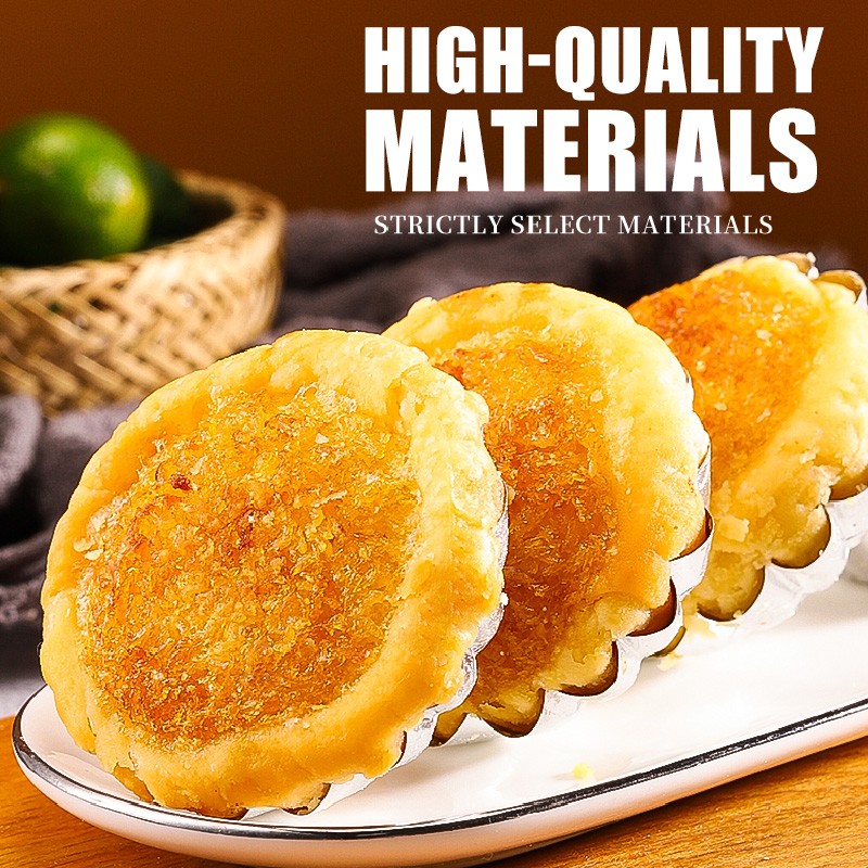Chinese Traditional Pastry Sweet Coconut Pie Chinese Style Desserts Coconut Cake with Glutinous Rice Core