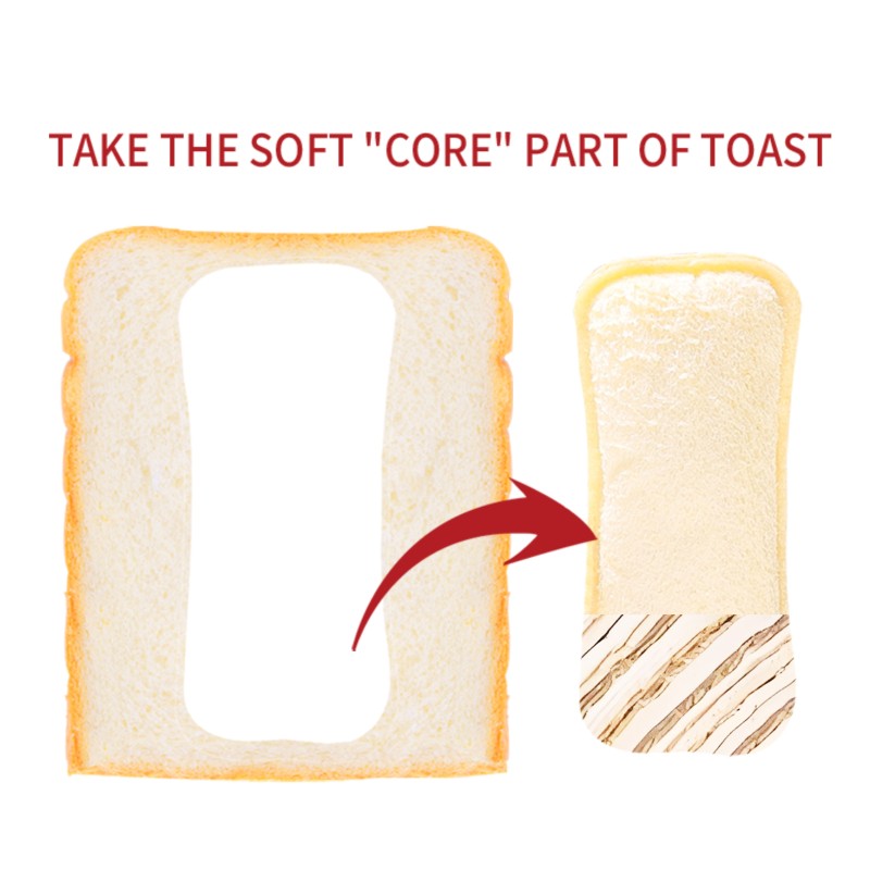 Hot Selling Soft Sweet Strawberry Flavor White Bread Toast  Breakfast Snacks Bread Pocket with Creamy Fillings