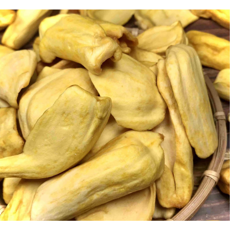 Wholesale Healthy Instant Dried Dried Jackfruit Chips ECO Crunchy Mixed Dried Fruits and Vegetable  Snacks Freeze Fruit Custom