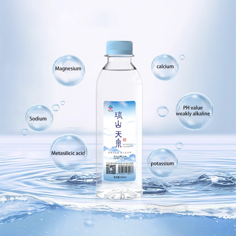 Customisable Mineral Spring Water From Factory in 380ml 500ml 1L 4L 15L Bottled Mineral Water From Natural Spring Healthy Water