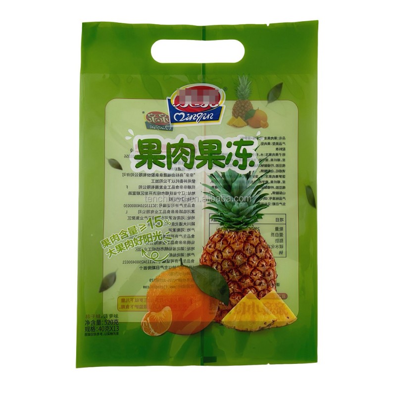 Heat Sealed Custom Printing Toasted Marshmallow Packing Pouch Bags Jelly Marshmallow Food Packaging Plastic Bag
