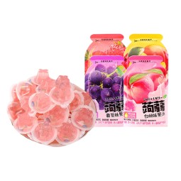 0 Kcal Peach Lychee Grape Flavored Konjac Jelly Pudding Low Calorie Chinese Mango Bubble Tea Jelly