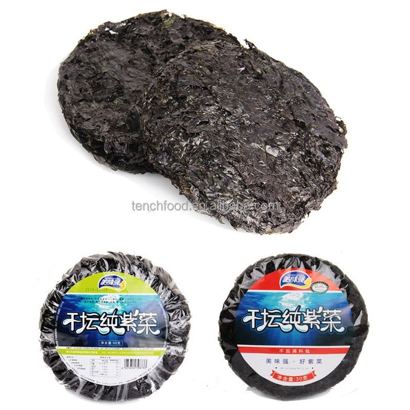 Organic Dried Seaweed Factory Wholesale Healthy Laver Raw Nori Seaweed Roasted Preferred