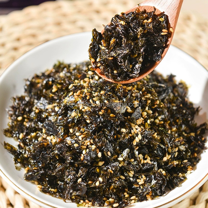 High Grade Korean Organic Dried Seaweed Flakes Sushi Nori Bibimap Rice Mate for Kids Roasted and Dried Processed