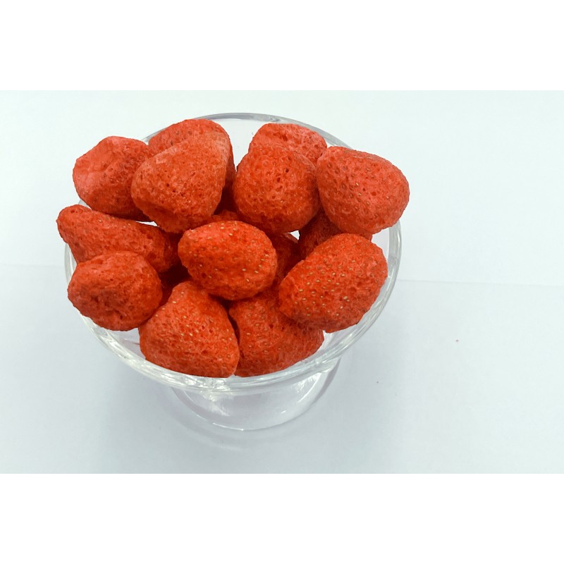 Freezed Dry Strawberry  Whole  Half Sliced Strawberry Dried Fruits and Vegetables Freeze Fruit in Bulk